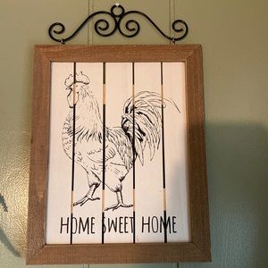 Wall hanging sign